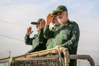 قاب کم‌نظیر از فرماندهان میدان در جریان حمله صهیونیست‌ها به ایران + عکس