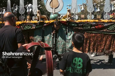 مراسم روز شهادت امام رضا (ع) در مشهد
