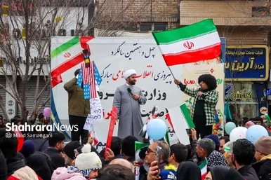 گزارش تصویری | راهپیمایی مردم مشهد در یوم الله ۲۲ بهمن ۲