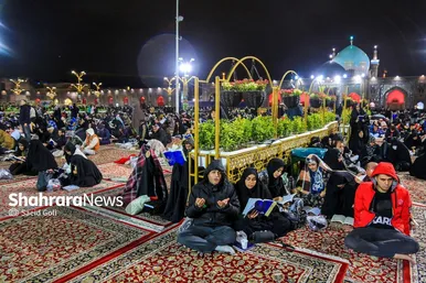 گزارش تصویری | مراسم احیای سومین شب قدر در حرم مطهر امام رضا (ع)