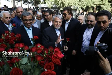 سفر وزیر میراث فرهنگی و گردشگری با قطار گردشگری به نیشابور به مناسبت بزرگداشت عطار