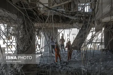 گزارش تصویری | برخی از منازل مسکونی خسارت دیده در جنگ تحمیلی ۱۲ روزه