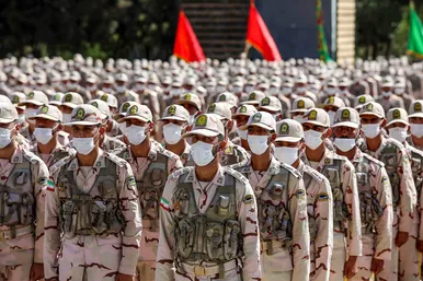 آیین دانش‌آموختگی فراگیران مرکز آموزش مرزبانی خراسان‌ رضوی‎‎