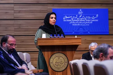 گزارش تصویری | نشست خبری رئیس مجلس شورای اسلامی