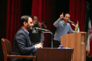 حضور سخنگوی دولت در جمع دانشجویان دانشگاه فردوسی مشهد
