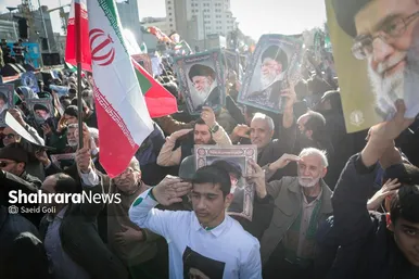 گزارش تصویری | مراسم تشییع پیکر شهدای مدافع امنیت در مشهد (۲۲ دی ۱۴۰۴) - ۳