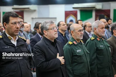 آیین بهره‌برداری از تقاطع چهارسطحی آزادگان مشهد