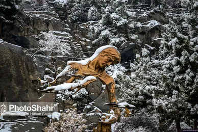 بارش اولین برف پاییزی در مشهدمقدس