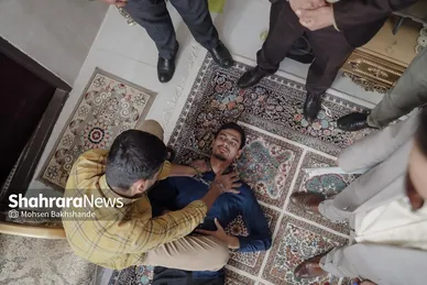 گزارش تصویری | بازسازی صحنه قتل بانوی قهرمان مچ انداز فریمانی