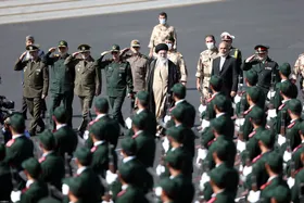 مراسم مشترک دانش&zwnj;آموختگی دانشجویان دانشگاه&zwnj;های افسری نیروهای مسلح