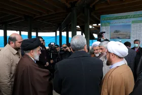 رئیسی از پروژه بیمارستانی حضرت ابوالفضل (ع) نسیم&zwnj;شهر بازدید کرد