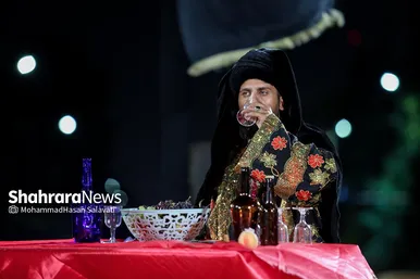 تصاویری از آیین تعزیه خوانی در عرصه میدان شهدا