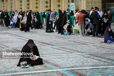مراسم پر فیض دعای عرفه در حرم مطهر رضوی | یکشنبه ۲۷ خرداد