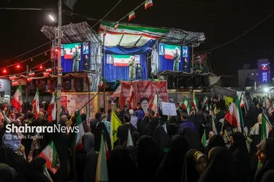 گزارش تصویری | هفتادوهشتمین شب حضور خیابانی مردم مشهد در خیابان (۲۷ اردیبهشت ۱۴۰۵)
