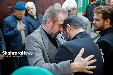 گزارش تصویری | مراسم ترحیم همسر و فرزندان معاون رئیس‌جمهور در مشهد