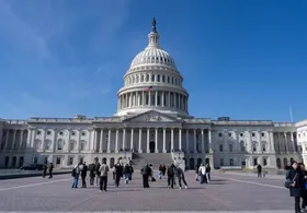 حادثه امنیتی مقابل کنگره آمریکا (۲۸ بهمن ۱۴۰۴)