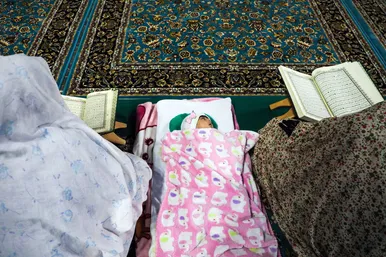 مراسم ترتیل‌خوانی قرآن کریم در حرم مطهر رضوی