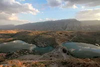 ویدئو| نمایی زیبا از تالاب ولیعصر شهرستان پل‌دختر