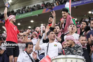 صعود اردن به فینال از لنز دوربین عکاس شهرآرانیوز