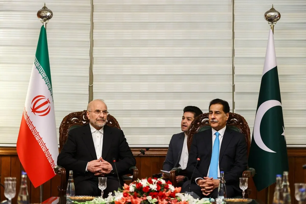 قالیباف در دیدار همتای پاکستانی: از موضع صریح پاکستان در حمایت از کشورمان در جنگ ۱۲ روزه تقدیر می کنم