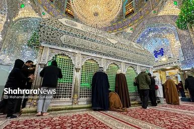 گزارش تصویری | حال‌وهوای حرم مطهر حضرت امیرالمومنین (ع) در آستانه سالروز ولادت ایشان و روز پدر