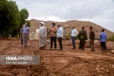 خسارات سیل در روستاهای کرمان
