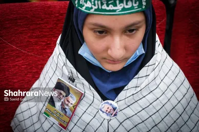مراسم اختتامیه عهد کودکان دبستانی با حاج قاسم سلیمانی