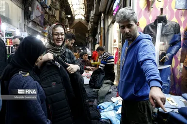 بازار تهران در آستانه سال نو