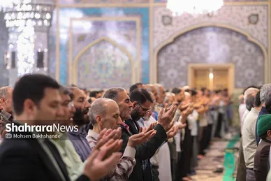 نماز عید سعید قربان در حرم مطهر رضوی (۲۸ خرداد ۱۴۰۳)