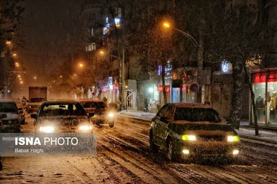 ایران زیباست | اردبیل سفید پوش شد