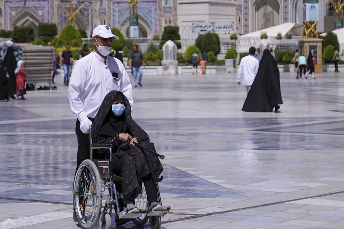 ظرفیت خدمات صندلی چرخ‌دار حرم مطهر امام رضا(ع) در دهه پایانی صفر افزایش می‌یابد
