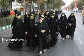 مراسم راهپیمایی جاماندگان اربعین حسینی
