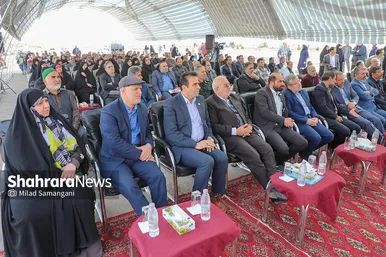 عملیات اجرایی احداث بوستان ۷۳ هکتاری کرامت