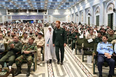 اولین اختتامیه جشنواره زوج های جوان نیروهای مسلح در مشهد
