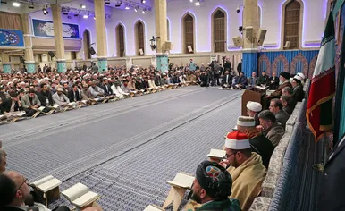 گزارش تصویری | دیدار شرکت‌کنندگان در مسابقات بین‌المللی قرآن کریم با رهبر معظم انقلاب (۱۴ بهمن ۱۴۰۳)