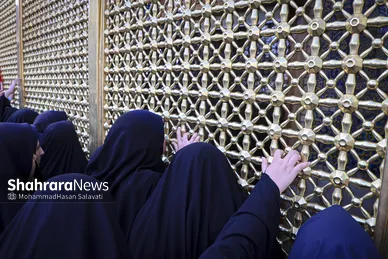 گزارش تصویری | آیین آغاز سال تحصیلی جدید در حرم مطهر رضوی