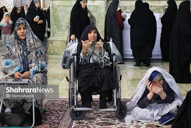 گزارش تصویری | حال و هوای حرم مطهر رضوی در شب عید سعید غدیر خم