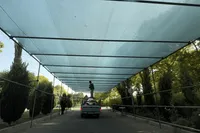 آماده سازی  زائرشهر امام خمینی (ره) برای مراسم وداع با رهبر شهید
