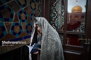 گزارش تصویری | اعتکاف بانوان در حرم امام رضا (ع)