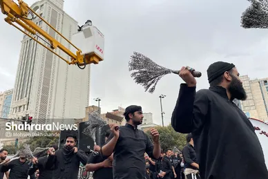 عزاداری روز شهادت امام رضا علیه اسلام در مشهد
