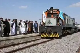 توقف قطار ترانزیتی افغانستان- ترکیه در ایران