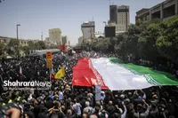 ویدئو | مشهد سوگوار شهیدان قهرمان