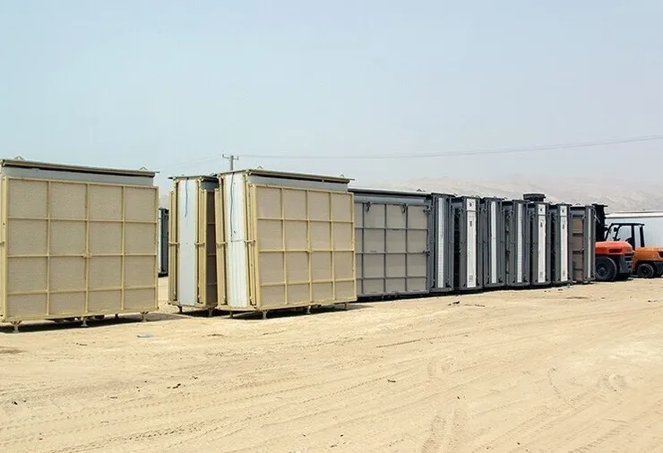 اقدام جالب مهندسین سپاه در ساخت کانکس‌های تاشو| ۵۴ کانکس دیگر به منطقه زلزله‌زده سایه‌خوش ارسال شد+ فیلم