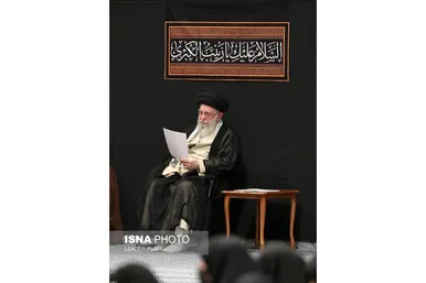 مراسم عزاداری دانشجویان به‌مناسبت اربعین حسینی علیه‌السلام در حضور رهبر انقلاب