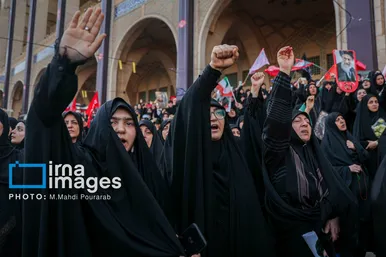 گزارش تصویری | بدرود آقای شهید ایران