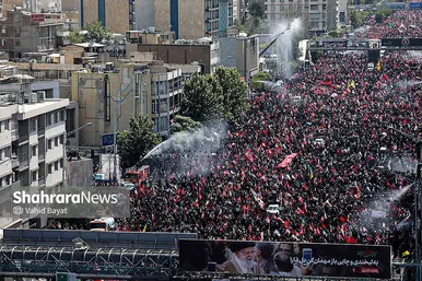 گزارش تصویری | تشییع پیکر امام شهید در تهران (۱۵ تیر ۱۴۰۵) - ۱