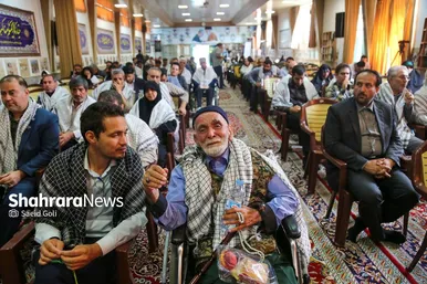 عکس | رونمایی از دیوارنگاره «از حماسه دیروز تا حماسه امروز»