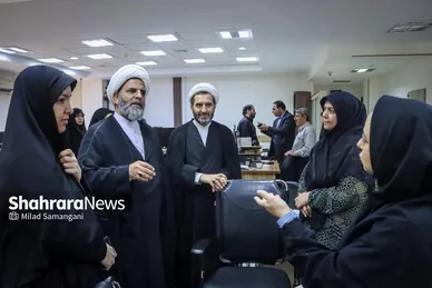 گزارش تصویری | بازدید مدیر کل اوقاف و امور خیریه استان خراسان رضوی از موسسه شهرآرا