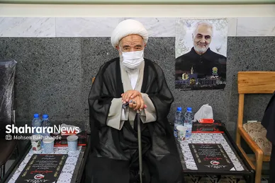 مراسم ترحیم مرحوم حاج محمد خجسته