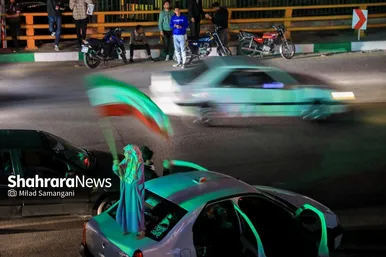 مراسم رونمایی از بزرگترین المان هنری شهری مشهد با عنوان «وطن»